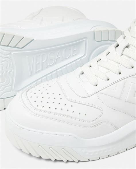 versace scarpe uomo nere alte|Greca Sneakers Uomo .